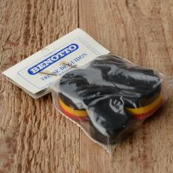 Lenkerband "BENOTTO", schwarz-gelb-rot, incl. Lenkerstopfen 