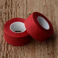 Lenkerband "TEXTIL / LEINEN", rot 