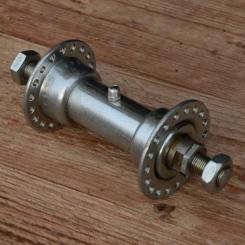 Nabe Vorderrad Transport, glanzverzinkt, 36Loch, Einbaumaß 100mm, Achse FG 9.5 mm 