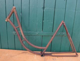 Fahrradrahmen "Opel" von 1933, Damenausführung, 26 Zoll 