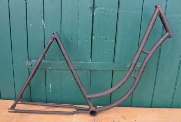 Fahrradrahmen "Opel" von 1936, Damenausführung, 28 Zoll 