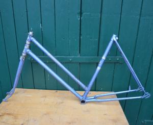 Fahrradrahmen "Dürkopp" 28 Zoll, Damenausführung, 50er Jahre 