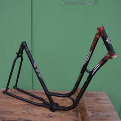 Fahrradrahmen "Rixe", Damenausführung, 28 Zoll, 50er Jahre, Rahmenhöhe 56 cm, Rahmennummer 833XXX 