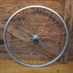 Laufrad hinten 24 Zoll, "Grünert" Alufelge (507-19C), Speichen rostfrei 36-Loch 