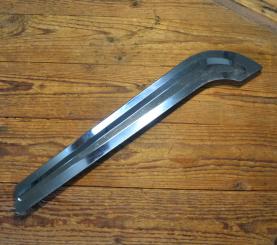 Kettenschutz chromatiert, Länge 435 mm, Höhe mitte ca. 50 mm 