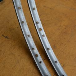 Felgensatz Aluminium 28 Zoll, Sportradfelge, gepunzt 