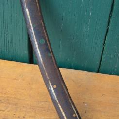 Wulstfelge 28 x 1 ½, 36-loch, schwarz, Linierung weiß 