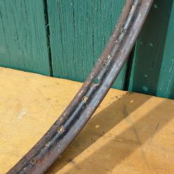 Felge 28 x 1,75 für Drahtbereifung, 36-loch, Breite 39 mm, Starke Patina, frühes Modell 