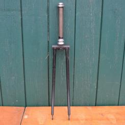 Fahrradgabel 28 Zoll "Raleigh" 50/60er Jahre, Schaftlänge 210 mm, Gewindelänge 25 mm 