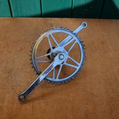 Tretlager in Keilausführung für 40 x 70 mm Tretlagergehäuse, 70er Jahre 