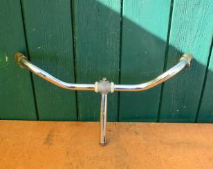 Lenker Breite 560 mm, Schaftlänge 160 mm, Kunststoffklemme, 