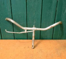 Lenker "Miele" 50er Jahre, silber überstrichen, 22 mm, Breite 580 mm 