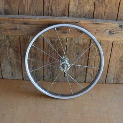 Laufrad 16 x 1,75 vorne, verchromt mit Patina, 70er Jahre, 16-loch 