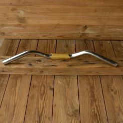 Lenker, Sportrad, orig. NOS 50-60er J., Chrom/Alu eloxiert 22 mm, Breite 52 cm, Verdickung 25,4 mm      