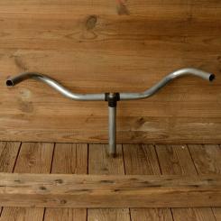 Lenker, orig. NOS 40er Jahre, cadmiert, 22mm, Breite 55 cm, Schaftlänge 15,5 cm 
