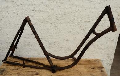 Fahrradrahmen Damenausführung "Presto" 30er Jahre, Rahmenschloß, 28 Zoll 