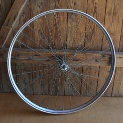 Vorderrad 26 x 2, verchromt, verstärkte Ausführung, Patina 