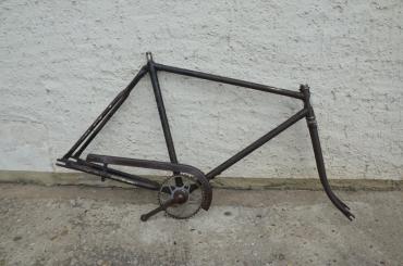 Fahrradrahmen "Brinkmark" Herrenausf. 28 Zoll, Stahl, RH=56 cm, 50er Jahre.  