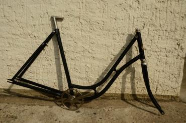 Fahrradrahmen "Dürkopp Electra", 28 Zoll, gut restauriert, Rahmenhöhe = 55 cm, 20er Jahre 