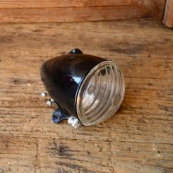 Scheinwerfer "Lohmann S57" Stromlinienform, alte Neuware 