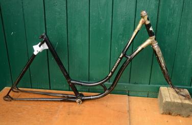 Fahrradrahmen "Wanderer" Sportmodell der 30er Jahre, guter Originallack 