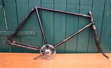 Herrenradrahmen "Torpedo", 28 Zoll, 50er Jahre, Rahmennummer 1020XXX, Rahmenhöhe 55 cm,  