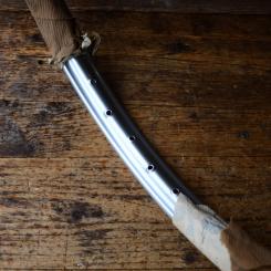 Felge "Mayweg" 23 x 2,00 (2-19) silber lackiert, Breite 40 mm, gepunzt, Lochdurchmesser 5,4 mm, NOS 