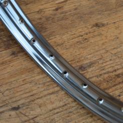 Felge "Ruhrwerk" verchromt 23 x 2,25/50 (1.35-19), Breite 50 mm, Bohrungsdurchmesser 6 mm     