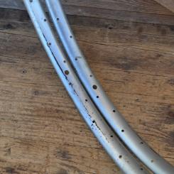 Felgensatz f. Wulstbereifung 24 Zoll, (24 x 1 ½), 36-Loch, original alter Lagerbestand, ggf. leichte Patina 