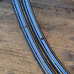 Felgensatz f. Wulstbereifung 24 Zoll, (24 x 1 ½), 36-Loch, original alter Lagerbestand, ggf. leichte Patina 