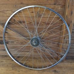 Hinterrad 26 x 1,75 (ETRTO 22-559), Felge Beretta, Nirosta-Speichen, Torpedo 2-Gang Duomatic Nabe, gebr. 