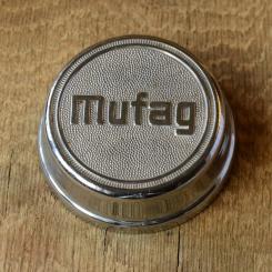 Fahrrad/Moped Klingel Deckel " MUFAG", orig. 50er Jahre, verchromt, ohne Unterteil, ggf. Gebrauchsspuren, siehe Bilder 