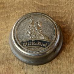 Fahrrad/Moped Klingel Deckel "WITTEKIND", orig. 50er Jahre, verchromt, ohne Unterteil, ggf. Gebrauchsspuren, siehe Bilder 