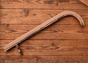 Kettenschutz "HASSIA", Länge c.a. 55 cm, orig. 30er J., unrestaurierter Zustand gem. Bildern 