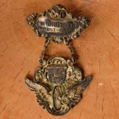 Radfahrerorden, R.C. DIE TAPFEREN BUREN M.O. HERBST-RENNEN 8.PREIS, orig. Jahrgang 1936 