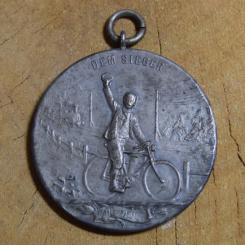 Radfahrerorden, DEM SIEGER ALL HEIL, orig. 10er Jahre 