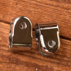 Schelle für 22 mm Lenker Moped/ Motorrad/Motorfahrrad, verchromt, 22mm, hochwertige Neuauflage 