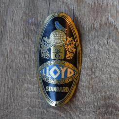 Steuerkopfschild Lloyd, 30er Jahre, Originalschild aus Sammlungsbestand 