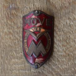 Steuerkopfschild Möwe, 30-50er Jahre, Originalschild aus Sammlungsbestand 