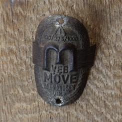 Steuerkopfschild Möwe, 50er Jahre, Originalschild aus Sammlungsbestand 