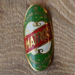 Steuerkopfschild Matros, 20-30er Jahre, Originalschild aus Sammlungsbestand 