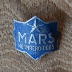 Steuerkopfschild Mars, 50er Jahre, Originalschild aus Sammlungsbestand 