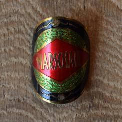 Steuerkopfschild Marshall, 30-50er Jahre, Originalschild aus Sammlungsbestand 