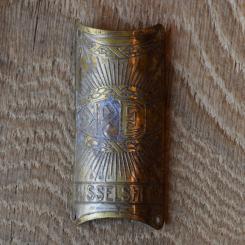 Steuerkopfschild Opel Rüsselsheim, 30er Jahre, Originalschild aus Sammlungsbestand 