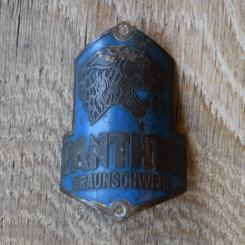 Steuerkopfschild  ARCONA, Berlin, 10-20er Jahre, Originalschild aus Sammlungsbestand 