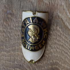 Steuerkopfschild Patria WKC, 30-50er Jahre, Originalschild aus Sammlungsbestand 