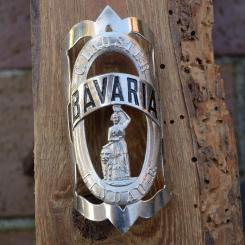 Steuerkopfschild BAVARIA, 10-20er Jahre, Originalschild aus Sammlungsbestand 