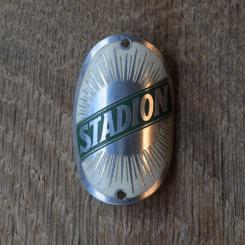 Steuerkopfschild Stadion, 50er Jahre, Originalschild aus Sammlungsbestand 