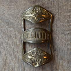 Steuerkopfschild Salamander, 20er Jahre, Originalschild aus Sammlungsbestand 