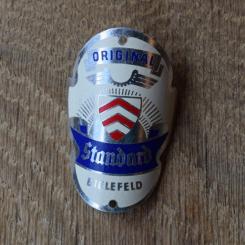 Steuerkopfschild Standard, 50er Jahre, Originalschild aus Sammlungsbestand 